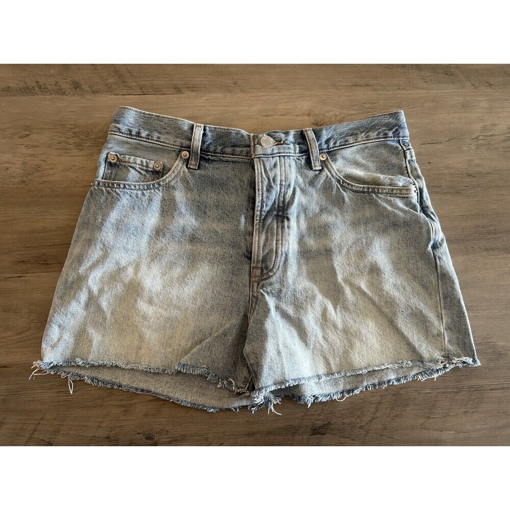 WOMENS EVERLANE THE RELAXED 90S SHORTS SZ 27 ORGANIC COTTON